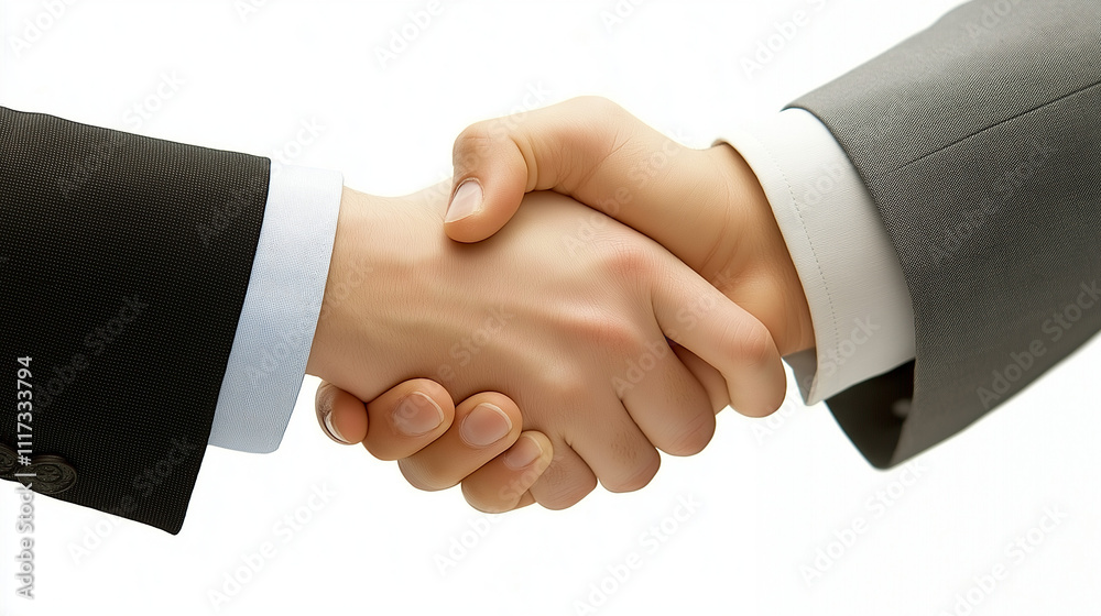Sealing the Deal A Professional Handshake