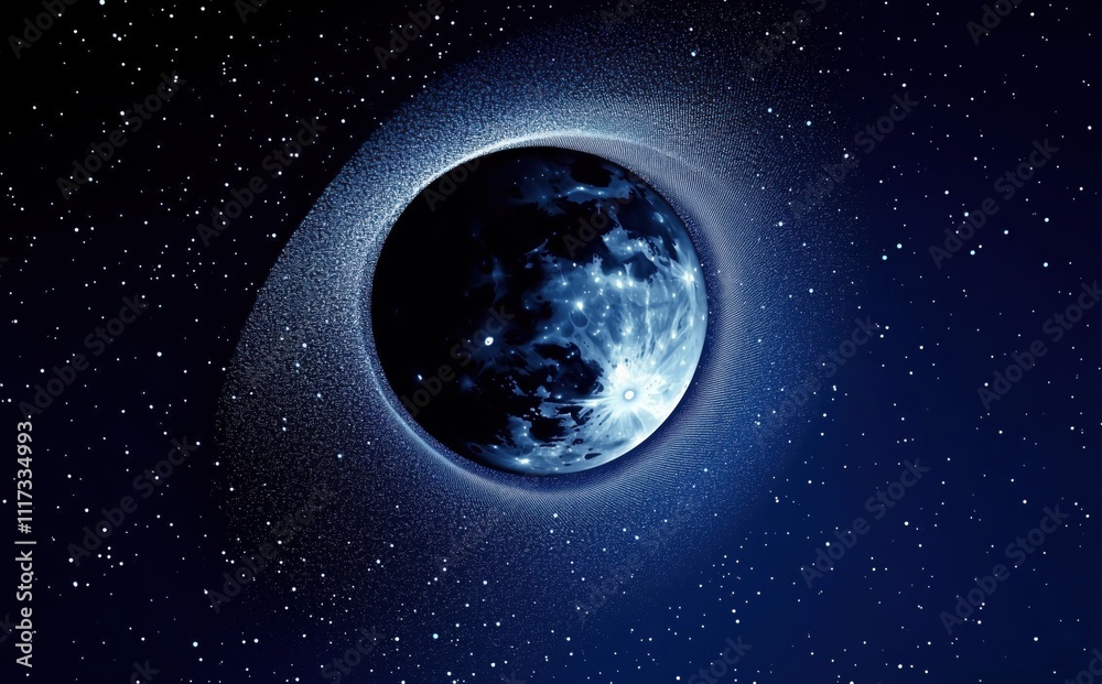 Fototapeta premium earth in space 