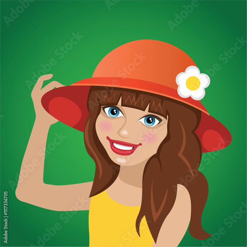 Happy Young Girl