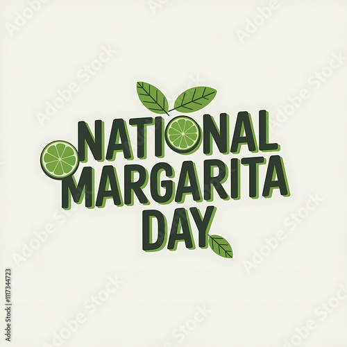 National Margarita Day Lime Celebration Graphic photo