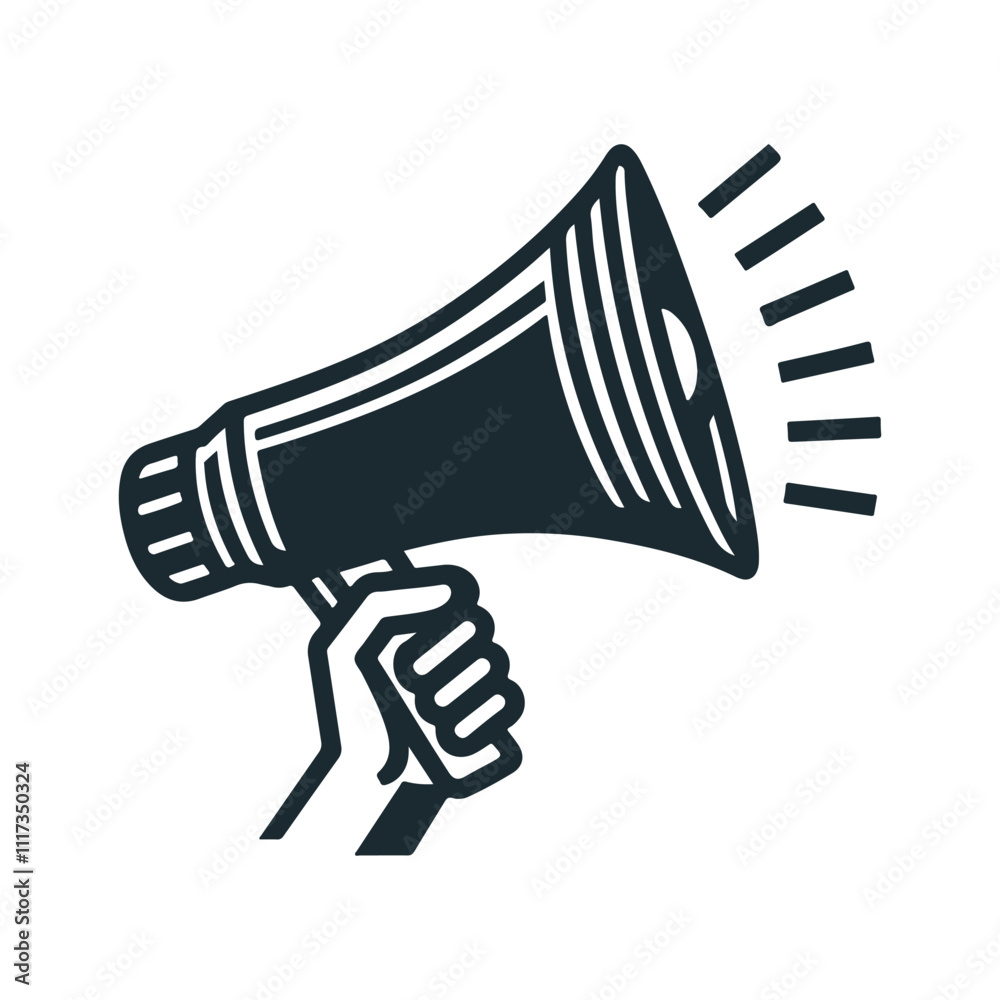 Megaphone Vector Design Illustration Megaphone Vector Design Illustration