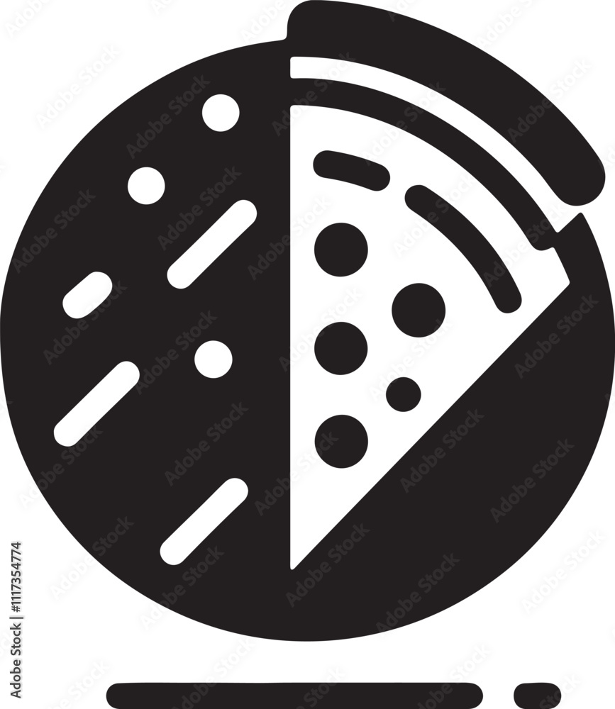 pizza slice icon minimal silhouette style vector art illustration on a white background.
pizza slice icon minimal silhouette style vector art illustration on a white background.