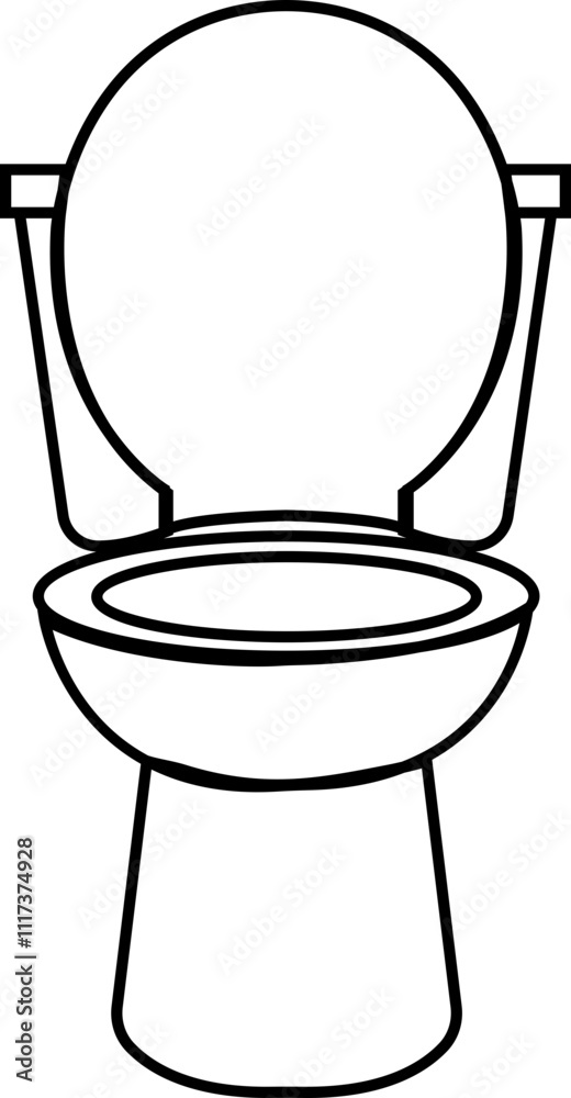 Toilet icon bowl sanitary clean silhouette ware vector bathroom in trendy black line style. Bidet toilet flush WC icon for website design isolated on transparent background. furniture for bathroom. Toilet icon bowl sanitary clean silhouette ware vector bathroom in trendy black line style. Bidet toilet flush WC icon for website design isolated on transparent background. furniture for bathroom.