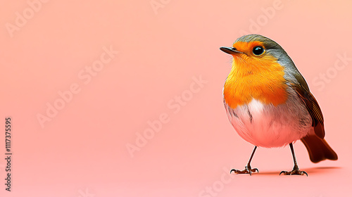 Cute puppy interacting with colorful bird in a playful indoor environment close-up view animal friendship concept