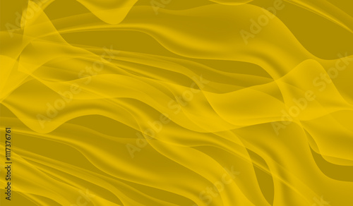 Realistic Fluttering Cloths Background Vector