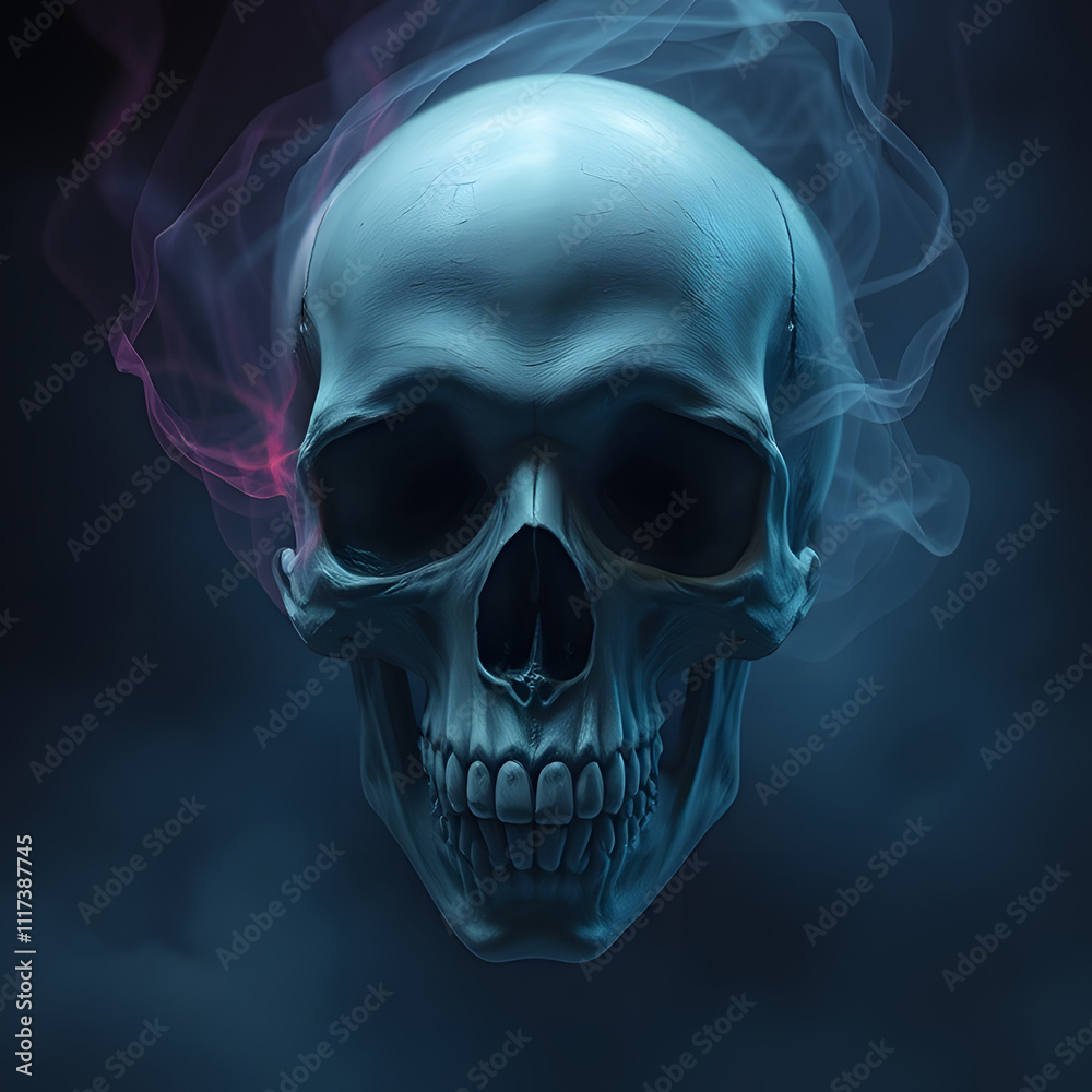 Fototapeta premium Human skull