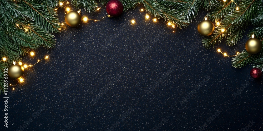 A beautifully lit pine tree adorned with vibrant Christmas lights against a dark backdrop, creating a warm and festive atmosphere for the holiday season.