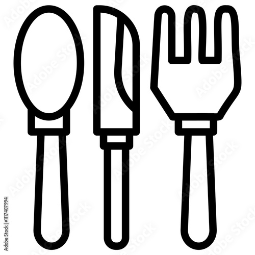 Cutlery Vector Icon
