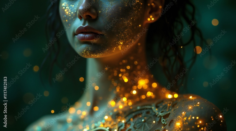 Timeless Reflection Portrait of Time