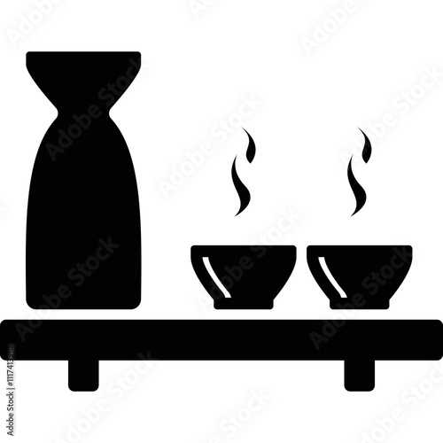 Simple vector icon tea