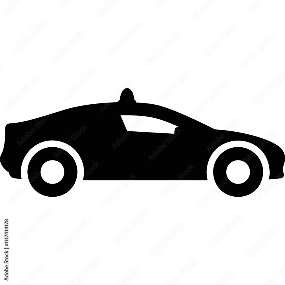 Obraz premium Simple vector icon taxi