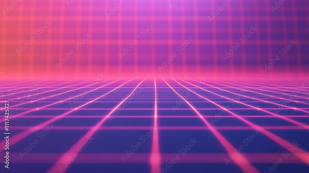 A vibrant, retro-futuristic grid background with a gradient effect. A vibrant, retro-futuristic grid background with a gradient effect.