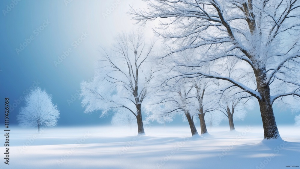 Winter landscape transparent background Winter landscape transparent background