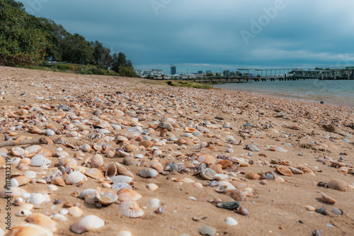 Cabarita Beach is a town in northeastern New South Wales , The beach itself, as well as the nearby Norries Headland, are popular tourist attractions. photo