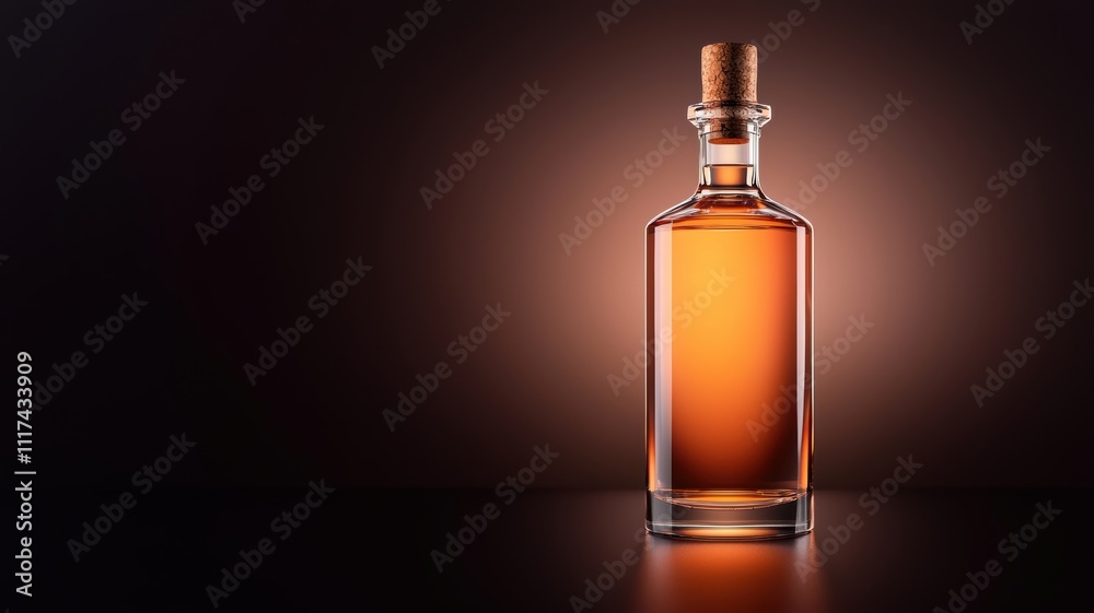Luxury wine bottle mockup showcase for upscale marketing elegant design studio lighting environment Luxury wine bottle mockup showcase for upscale marketing elegant design studio lighting environment