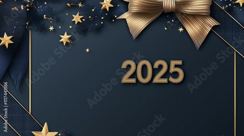 Modern New Year's Eve Greeting Card 2025