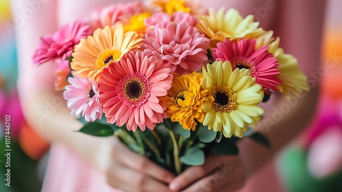 Flower bouquet arrangement floral shop photography indoor close-up