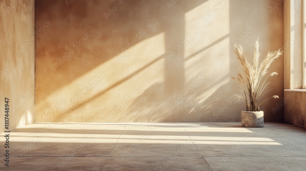 Serene floor and wall background with soft, muted colors and minimalist decor for a calm and soothing promotion ad. minimalist backgrounds. Serene floor and wall background with soft, muted colors and minimalist decor for a calm and soothing promotion ad. minimalist backgrounds.