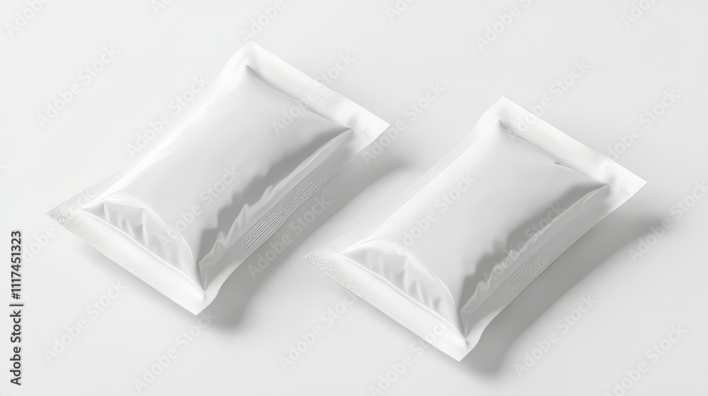 White snack plastic packaging for mockup on white background. product mockup. Ultra realistic. Photorealistic hypermaximalist advertising photography hyper realistic fine detail White snack plastic packaging for mockup on white background. product mockup. Ultra realistic. Photorealistic hypermaximalist advertising photography hyper realistic fine detail
