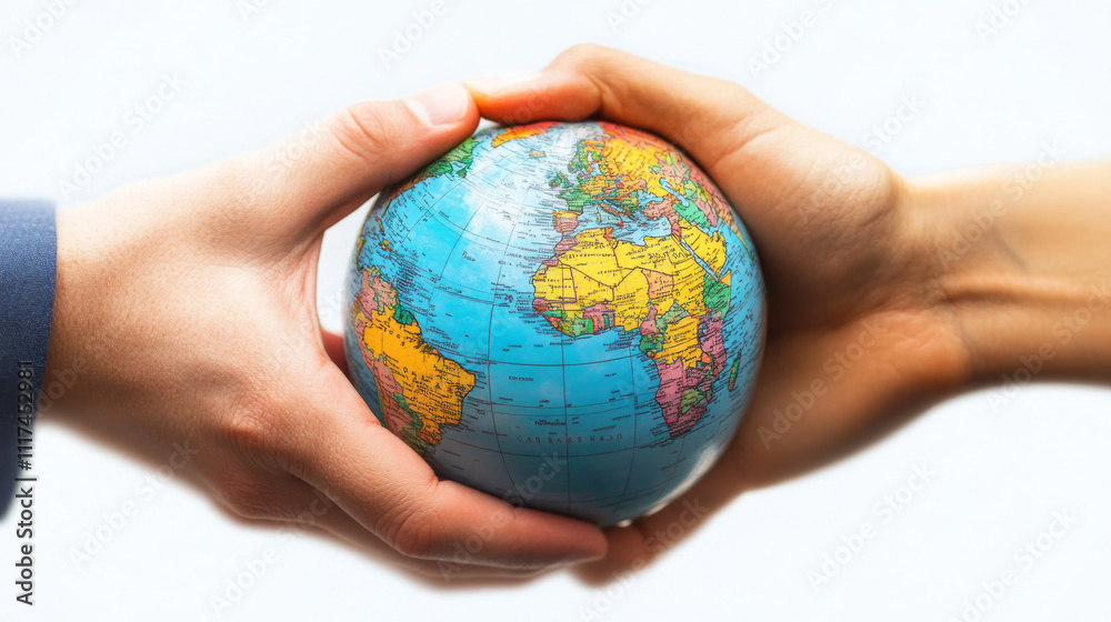 Global network connection. World map point and line composition concept of global business. Vector Illustration Global network connection. World map point and line composition concept of global business. Vector Illustration