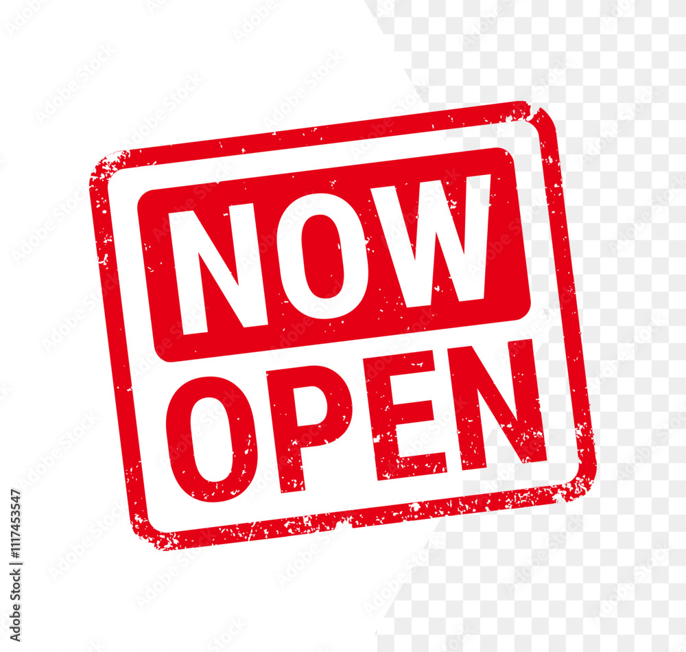 Now open stamp. Now open sign. Now open banner. Squares vector red grunge rubber stamp Now open stamp. Now open sign. Now open banner. Squares vector red grunge rubber stamp