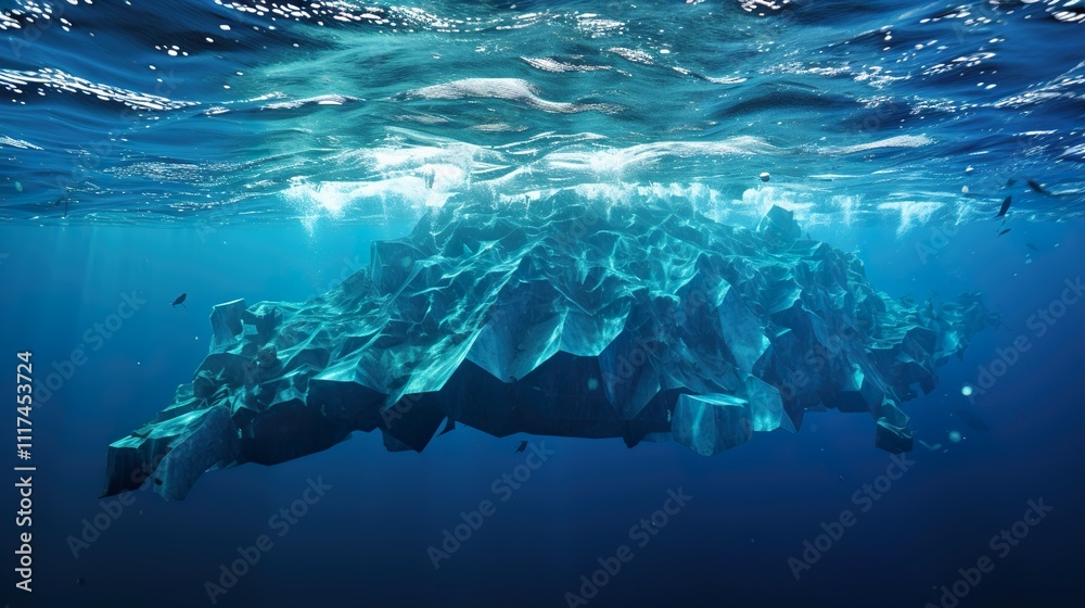 Fototapeta premium iceberg in the sea 