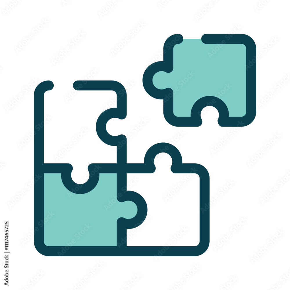Puzzle pieces, representing teamwork or business solutions Puzzle pieces, representing teamwork or business solutions