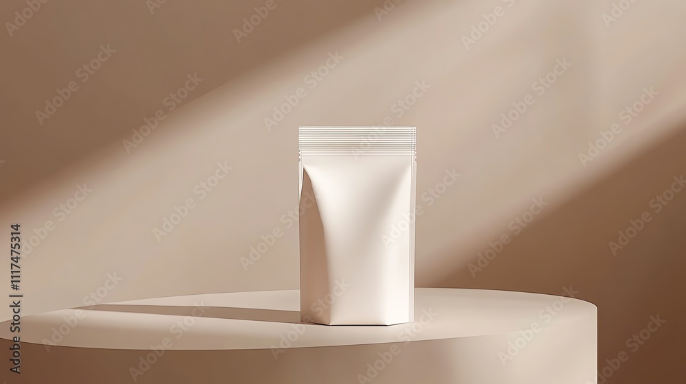 High quality drink pouch mockup with modern design High quality drink pouch mockup with modern design