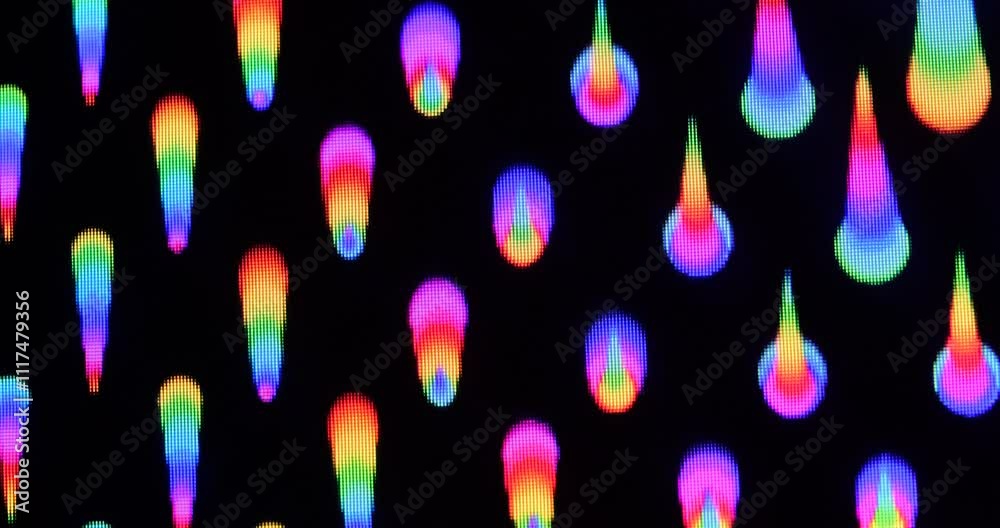 Spectrum psychedelic rainbow animation background Spectrum psychedelic rainbow animation background