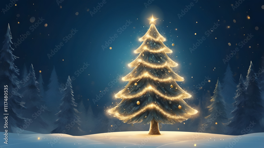 christmas tree with ornaments christmas tree with ornaments