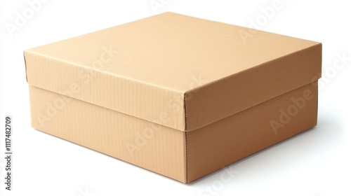 Simple Cardboard Box for Shipping and Packaging