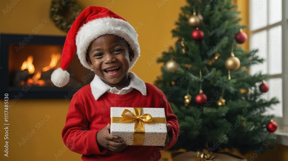 portrait of a satisfied african little child boy black skin portrait of a satisfied african little child boy black skin