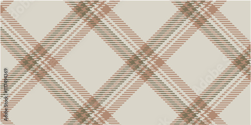 Vector checkered pattern. Tartan, textured seamless twill for flannel shirts, duvet covers, other autumn winter textile mills. Vector Format