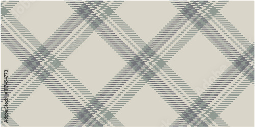 Vector checkered pattern. Tartan, textured seamless twill for flannel shirts, duvet covers, other autumn winter textile mills. Vector Format