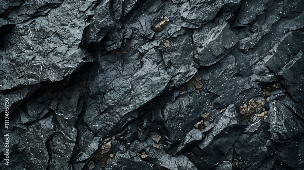 Black rock texture. Stone background Black rock texture. Stone background