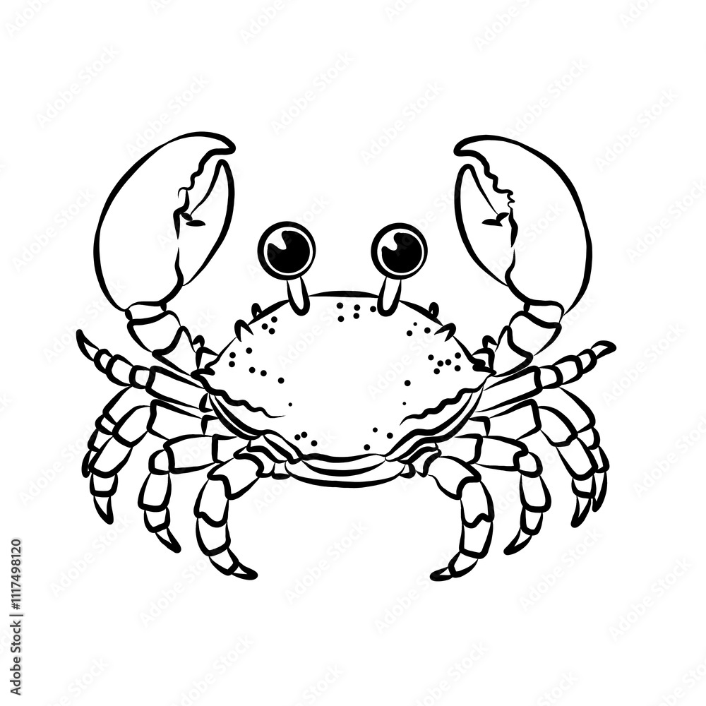 Fototapeta premium crab, crab picture , animal, beautiful images used in general work.