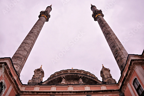 Ortakoy Mosque (Grand Mecidiye Mosque) in Istanbul, Turkey photo