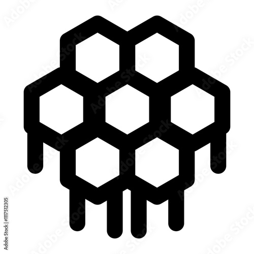 honeycomb icon design