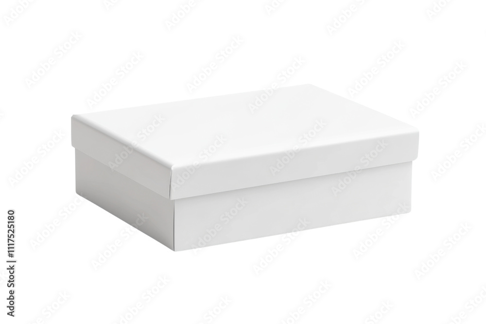 Clean White Rectangular Box for Packaging Mock-Up Design Clean White Rectangular Box for Packaging Mock-Up Design