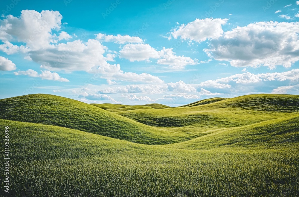 The vast and beautiful grasslands of Inner Mongolia, showcasing the endless green expanse under a clear sky, representing the natural beauty and serenity of the region. The vast and beautiful grasslands of Inner Mongolia, showcasing the endless green expanse under a clear sky, representing the natural beauty and serenity of the region.