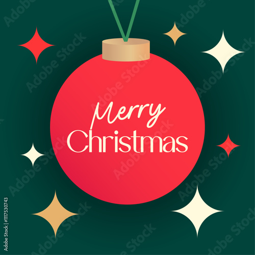 merry christmas holiday card