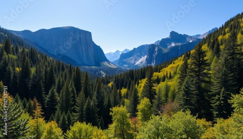 Mountain Landscape Scene