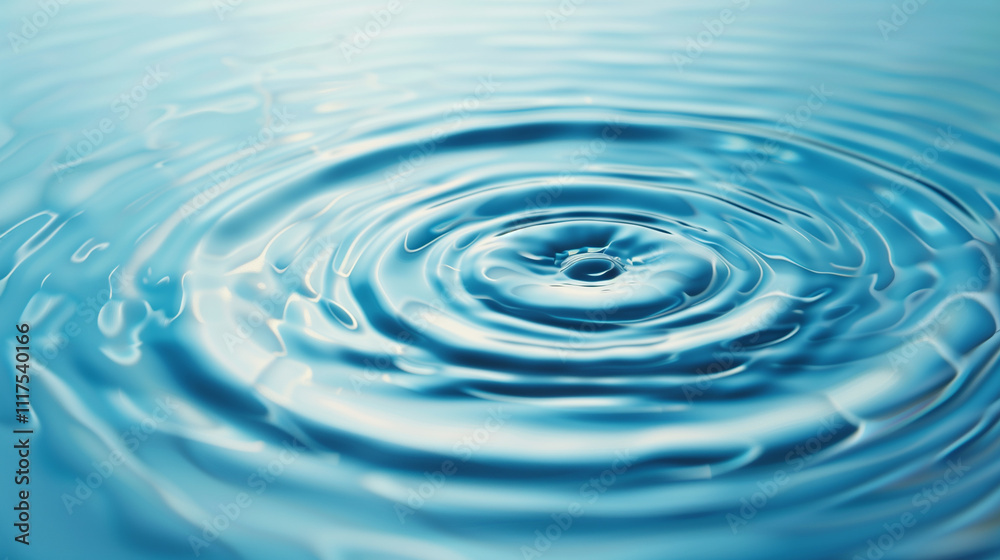Calm ripples on turquoise water surface Calm ripples on turquoise water surface