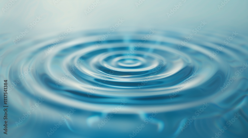 Calm ripples on turquoise water surface Calm ripples on turquoise water surface