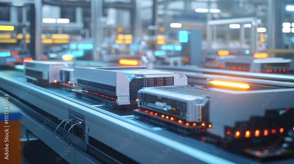 Automated Manufacturing Line for Advanced Technology Components Automated Manufacturing Line for Advanced Technology Components