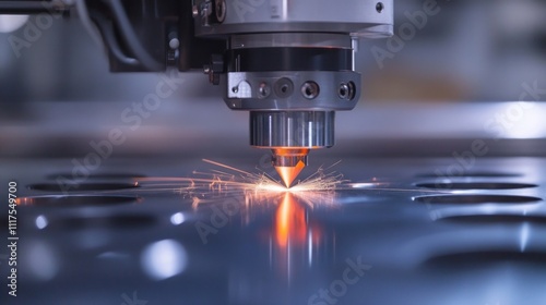 Laser Cutting Process in Action: Precise Metal Fabrication