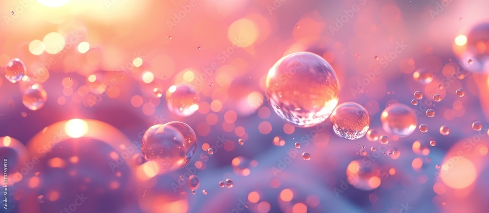 Vibrant and mesmerizing abstract fluid art composition with a captivating display of colorful bubbles iridescent reflections and sparkling water droplets against a soft dreamy background Vibrant and mesmerizing abstract fluid art composition with a captivating display of colorful bubbles iridescent reflections and sparkling water droplets against a soft dreamy background