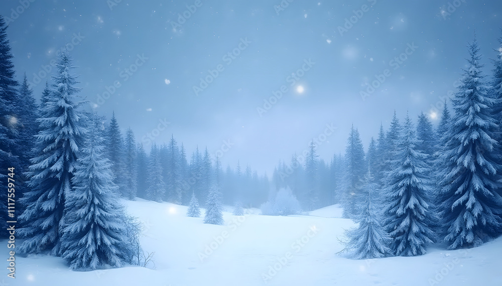 winter forest landscape winter forest landscape