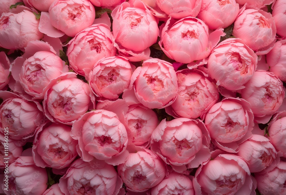 pink peonies close-up pink peonies close-up