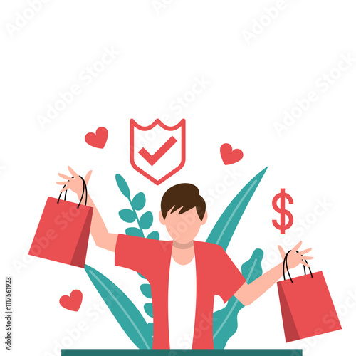 Consumer Right Day Illustration